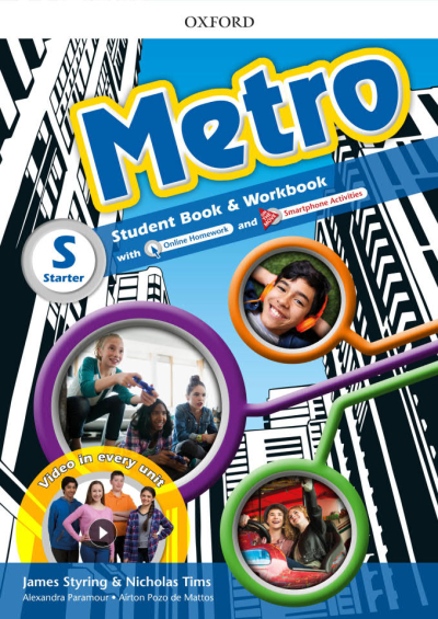 Metro Student Book and Workbook Starter FotokoPink