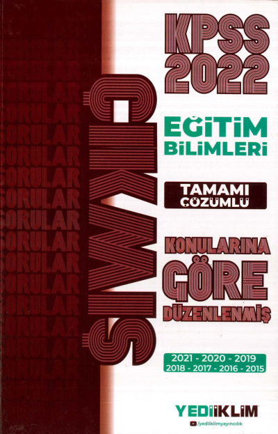 EĞİTİM TÜM DERSLER KONULARINA GÖRE ÇÖZÜMLÜ ÇIKMIŞ SORULAR 2021 DAHİL FotokoPink