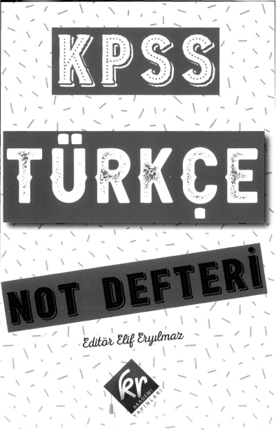 KPSS TÜRKÇE NOT DEFTERİ TAMAMI EL YAZIMI FotokoPink