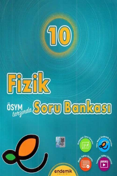 10. Sınıf Fizik Soru Bankası Endemik Yayınları FotokoPink