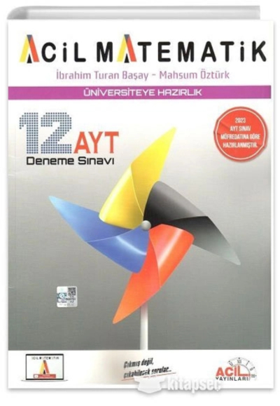 AYT Matematiğin İlacı 12 Denemeleri Özel Baskı Acil Yayınları