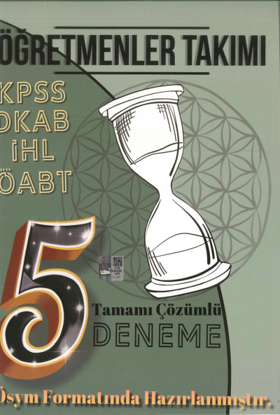 ÖĞRETMENLER TAKIMI DKAB İHL TAMAMI ÇÖZÜMLÜ 5 DENEME