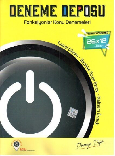 TYT Fonksiyonlar Konu Denemeleri Deneme Deposu Acil Yayınları FotokoPink