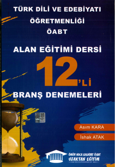 ALAN EĞİTİM DERSİ 12 Lİ BRANŞ DENEMELERİ FotokoPink
