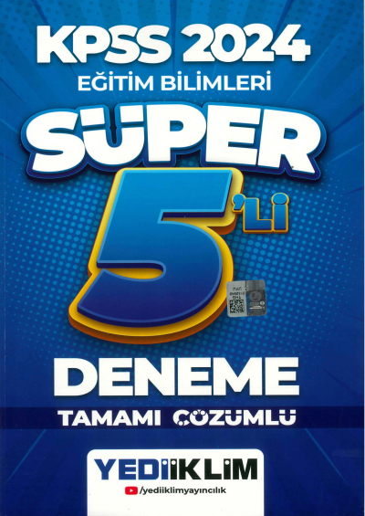 SÜPER 5'lİ DENEME TAMAMI ÇÖZÜMLÜ FotokoPink