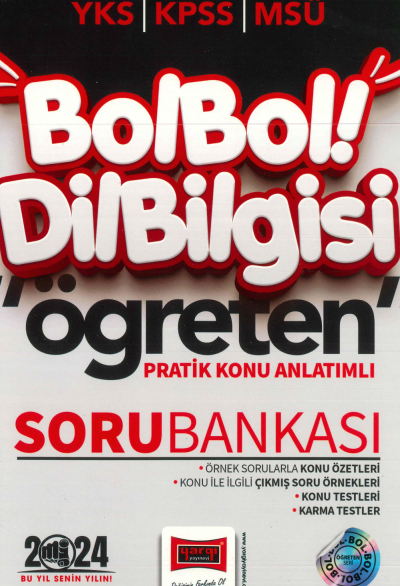BOL BOL DİL BİLGİSİ ÖĞRETEN PRATİK KONU ANLATIMLI SORU BANKASI FotokoPink