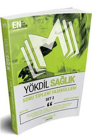 YÖKDİL Sağlık Soru Tipleri Fasikülleri Modadil Yayınları FotokoPink