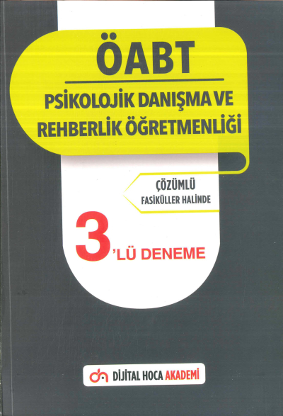 3'LÜ DENEME ÇÖZÜMLÜ