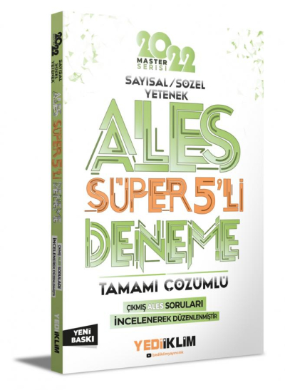 ALES SÜPER 5'Lİ DENEME TAMAMI ÇÖZÜMLÜ FotokoPink