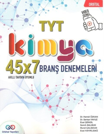 TYT Kimya 45 x 7 Branş Denemeleri FotokoPink