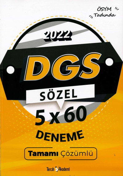 DGS SÖZEL 5x60 DENEME ÇÖZÜMLÜ FotokoPink