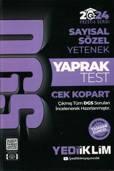 SAYISAL SÖZEL YETENEK ÇEK KOPART YAPRAK TEST FotokoPink