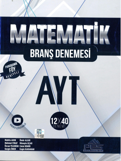 AYT Matematik 12x40 Denemeleri FotokoPink