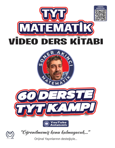 TYT Matematik Video Ders Kitabı 60 Derste TYT Kampı Soner Akıncı FotokoPink
