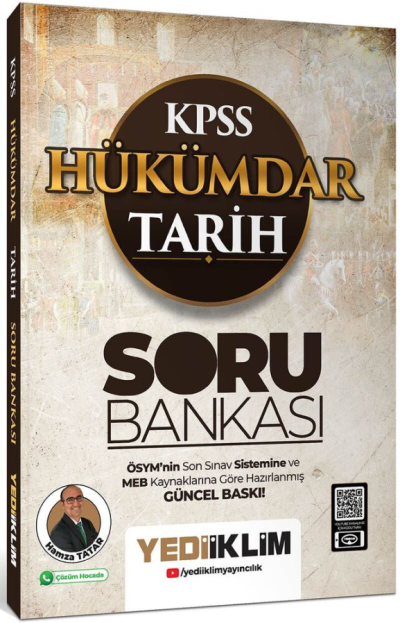 KPSS Tarih Hükümdar Soru Bankası Yediiklim Yayınları FotokoPink