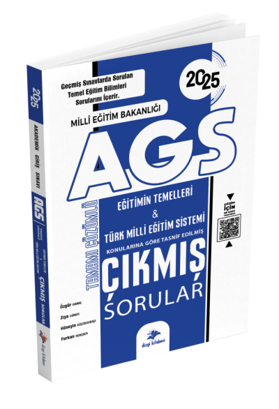 2025 MEB AGS Tamamı Video Çözümlü Eğitimin Temelleri Türk Milli Eğitim Sistemi Çıkmış Sorular Dizgi Kitap FotokoPink