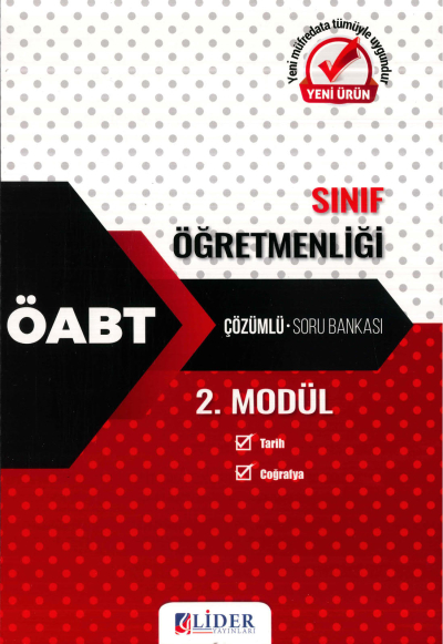SINIF ÖĞRETMENLİĞİ 2. MODÜL (TARİH-COĞRAFYA) ÇÖZÜMLÜ SORU BANKASI FotokoPink