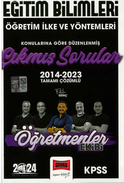 ÖĞRETİM İLKE VE YÖNTEMLERİ 2014-2023 TAMAMI ÇÖZÜMLÜ ÇIKMIŞ SORULAR (ÖĞRETMENLER EKİBİ) FotokoPink