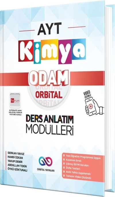 AYT Kimya Ders Anlatım Modülleri Orbital Yayınları