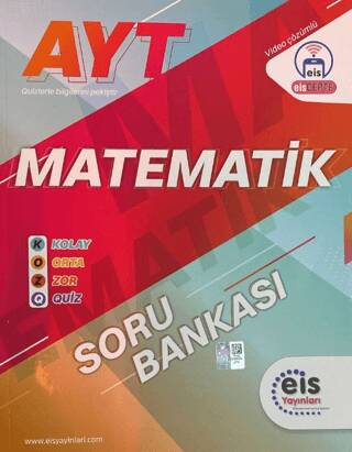 Koz Serisi AYT Matematik Soru Bankası Eis Yayınları FotokoPink