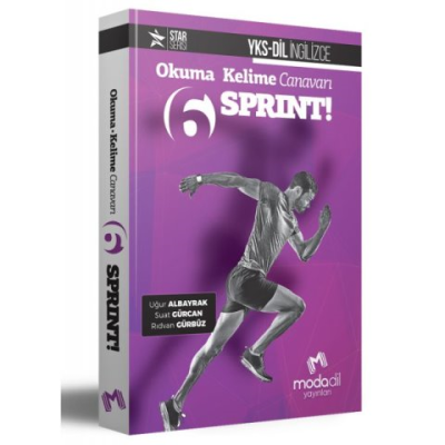 YKS DİL İngilizce Ön Hazırlık Okuma Kelime Canavarı 6 FotokoPink