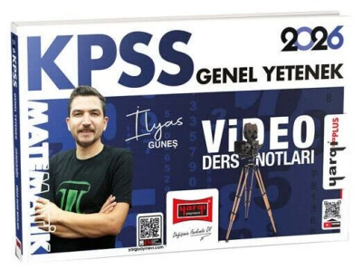 2026 KPSS Matematik Video Ders Notları İlyas Güneş Yargı Yayınları FotokoPink