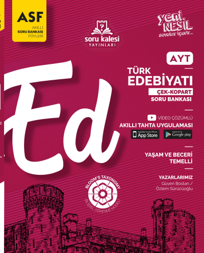 AYT Türk Edebiyatı Akıllı Soru Föyü Soru Kalesi Yayınları