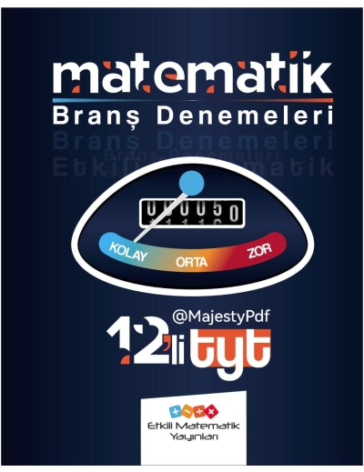 TYT Matematik 12 li Branş Denemeleri Etkili Matematik Yayınları FotokoPink