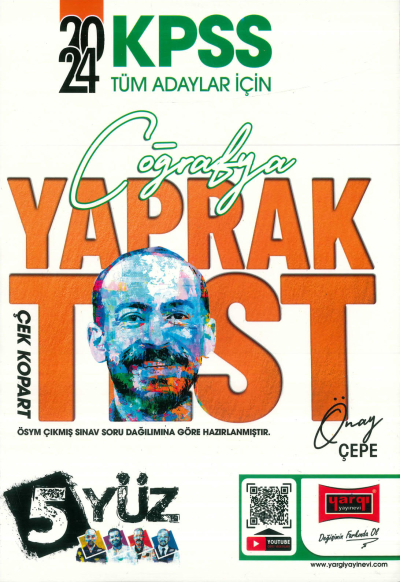 COĞRAFYA YAPRAK TEST (5YÜZ) FotokoPink