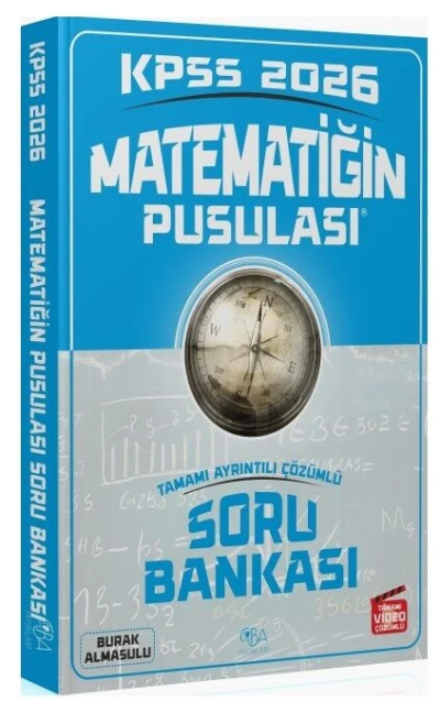 2026 KPSS Matematik Matematiğin Pusulası Soru Bankası Çözümlü CBA Yayınları FotokoPink