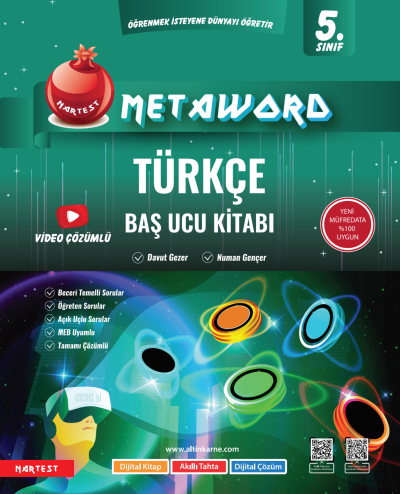 5. Sınıf Metaword Türkçe Baş Ucu Kitabı Nartest Yayınevi FotokoPink
