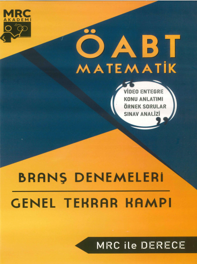 ÖABT İLKÖĞRETİM MATEMATİK BRANŞ DENEMELERİ GENEL TEKRAR KAMPI MRC İLE DERECE FotokoPink