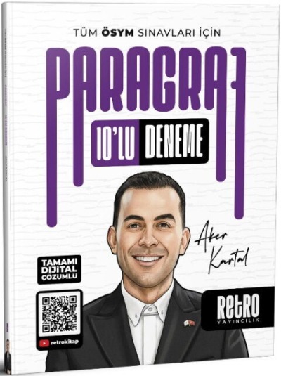 Paragraf 10 Deneme Çözümlü Retro Yayıncılık FotokoPink