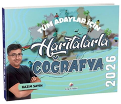 KPSS MEB-AGS Haritalarla Coğrafya Kazım Sayın Dizgi Kitap Yayınları FotokoPink