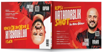 KPSS Vatandaşlık SHOT İlk Öğren Tekrar Kitabı Retro Yayıncılık FotokoPink