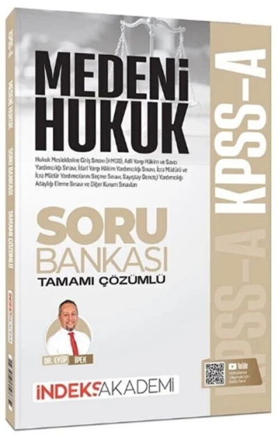 KPSS A Grubu Medeni Hukuk Soru Bankası İndeks Akademi FotokoPink
