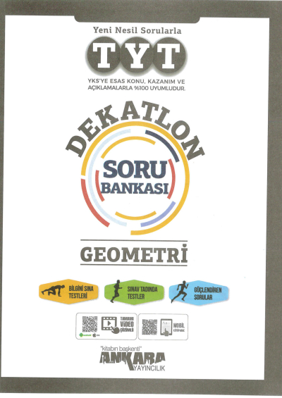 TYT GEOMETİ DEKATLON SORU BANKASI FotokoPink