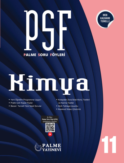 11. Sınıf Kimya PSF Palme Soru Föyü FotokoPink