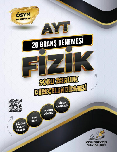 AYT Fizik 20 Kondisyon Denemesi Kondisyon Yayınları FotokoPink