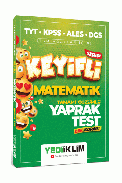 Keyifli Matematik Tamamı Çözümlü Yaprak Test Çek Kopart FotokoPink