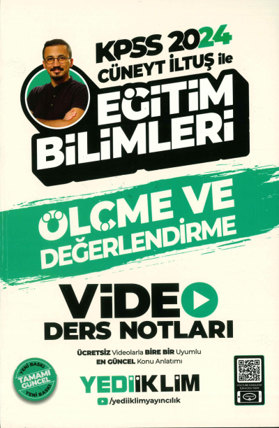 ÖLÇME VE DEĞERLENDİRME VİDEO DERS NOTLARI CÜNEYT İLTUŞ FotokoPink