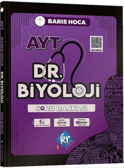 Barış Hoca AYT Dr. Biyoloji Soru Bankası KR Akademi FotokoPink