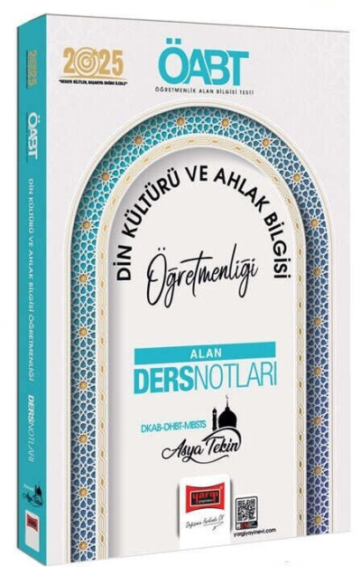 2025 ÖABT DKAB DHBT MBSTS Din Kültürü ve Ahlak Bilgisi Öğretmenliği Video Ders Notları (Asya Tekin) Yargı Yayınları FotokoPink