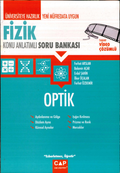 TYT-AYT FİZİK OPTİK KONU ANLATIMLI SORU BANKASI FotokoPink