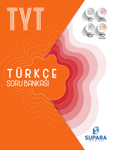 TYT Türkçe Soru Bankası Supara Yayınları FotokoPink