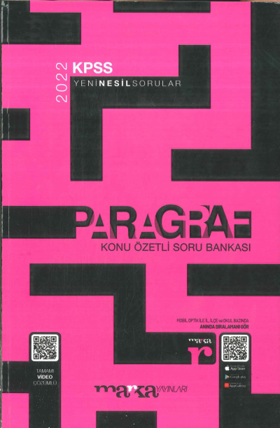 PARAGRAF KONU ÖZETLİ SORU BANKASI FotokoPink