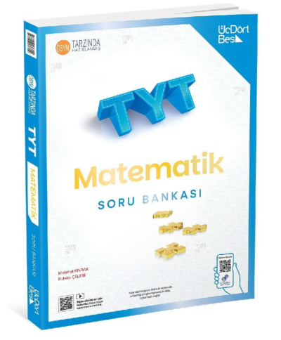 2027 TYT Matematik Soru Bankası Üç Dört Beş Yayınları FotokoPink