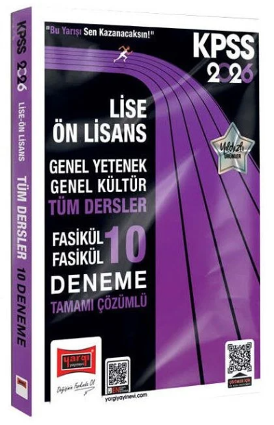 2026 KPSS GKGY Lise Ön Lisans Tüm Dersler Fasikül Fasikül Tamamı Çözümlü 10 Deneme Yargı Yayınları FotokoPink
