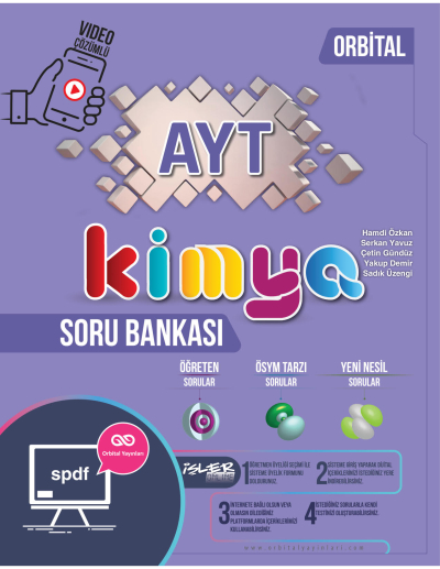 AYT Kimya Orbital Soru Bankası Orbital Yayınları FotokoPink