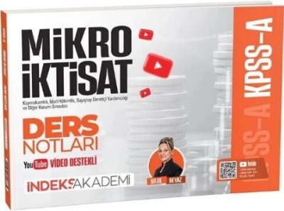 KPSS A Grubu Mikro İktisat Video Ders Notları Bilge Beyaz İndeks Akademi Yayıncılık